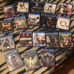 PlayStation 4 video games